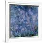 Waterlilies and Reflections of a Willow Tree, 1916-19-Claude Monet-Framed Giclee Print