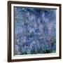 Waterlilies and Reflections of a Willow Tree, 1916-19-Claude Monet-Framed Giclee Print