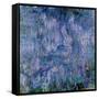 Waterlilies and Reflections of a Willow Tree, 1916-19-Claude Monet-Framed Stretched Canvas