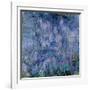 Waterlilies and Reflections of a Willow Tree, 1916-19-Claude Monet-Framed Giclee Print