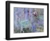 Waterlilies and Reflections of a Willow Tree, 1916-19-Claude Monet-Framed Premium Giclee Print