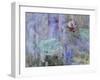 Waterlilies and Reflections of a Willow Tree, 1916-19-Claude Monet-Framed Giclee Print
