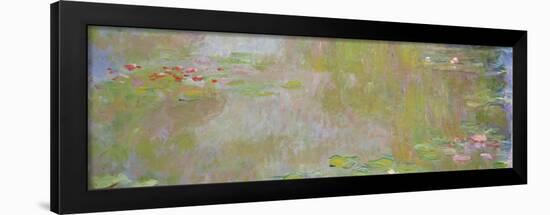 Waterlilies at Giverny, 1917-Claude Monet-Framed Premium Giclee Print