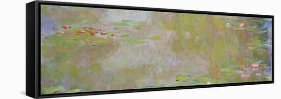 Waterlilies at Giverny, 1917-Claude Monet-Framed Stretched Canvas