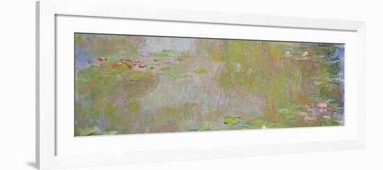 Waterlilies at Giverny, 1917-Claude Monet-Framed Giclee Print