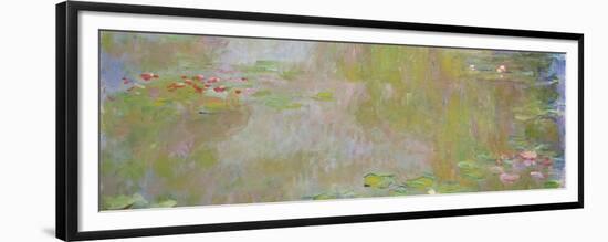 Waterlilies at Giverny, 1917-Claude Monet-Framed Giclee Print