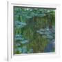 Waterlilies at Giverny, 1918-Claude Monet-Framed Giclee Print