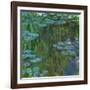 Waterlilies at Giverny, 1918-Claude Monet-Framed Giclee Print