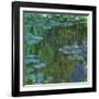 Waterlilies at Giverny, 1918-Claude Monet-Framed Giclee Print