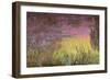 Waterlilies at Sunset, 1915-26-Claude Monet-Framed Premium Giclee Print