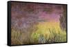 Waterlilies at Sunset, 1915-26-Claude Monet-Framed Stretched Canvas