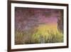 Waterlilies at Sunset, 1915-26-Claude Monet-Framed Giclee Print