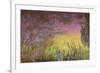 Waterlilies at Sunset, 1915-26-Claude Monet-Framed Premium Giclee Print