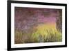 Waterlilies at Sunset, 1915-26-Claude Monet-Framed Premium Giclee Print