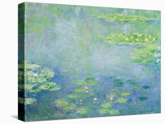 Waterlilies by Claude Monet-Fine Art-Stretched Canvas