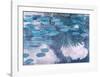 Waterlilies, c.1917-Claude Monet-Framed Art Print