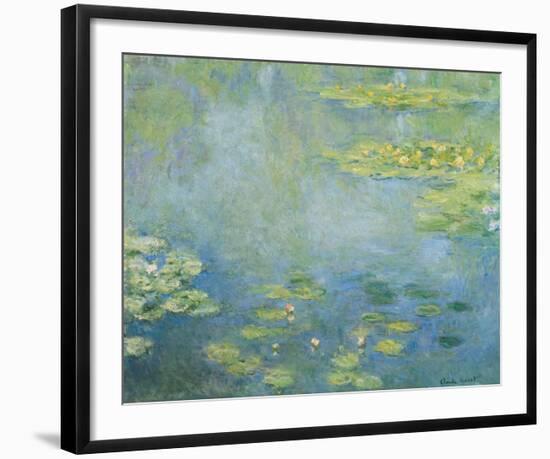 Waterlilies, ca. 1906-Claude Monet-Framed Art Print