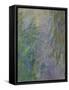 Waterlilies (Detail)-Claude Monet-Framed Stretched Canvas