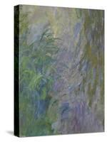 Waterlilies (Detail)-Claude Monet-Stretched Canvas