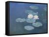 Waterlilies, Evening-Claude Monet-Framed Stretched Canvas