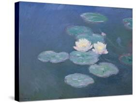 Waterlilies, Evening-Claude Monet-Stretched Canvas