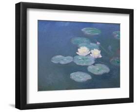 Waterlilies, Evening-Claude Monet-Framed Premium Giclee Print