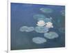 Waterlilies, Evening-Claude Monet-Framed Giclee Print