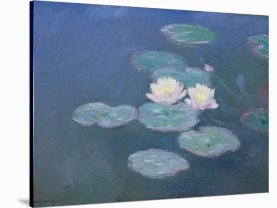 Waterlilies, Evening-Claude Monet-Stretched Canvas