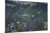 Waterlilies: Green Reflections, 1914-18 (Central Section)-Claude Monet-Mounted Premium Giclee Print