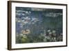 Waterlilies: Green Reflections, 1914-18 (Left Section)-Claude Monet-Framed Giclee Print