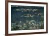 Waterlilies: Green Reflections, 1914-18 (Right Section)-Claude Monet-Framed Giclee Print