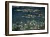 Waterlilies: Green Reflections, 1914-18 (Right Section)-Claude Monet-Framed Giclee Print