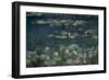 Waterlilies: Green Reflections, 1914-18 (Right Section)-Claude Monet-Framed Premium Giclee Print