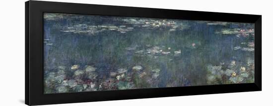 Waterlilies: Green Reflections, 1914-18-Claude Monet-Framed Premium Giclee Print