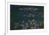 Waterlilies, Green Reflections, 1914-1918-Claude Monet-Framed Giclee Print