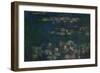 Waterlilies, Green Reflections, 1914-1918-Claude Monet-Framed Premium Giclee Print