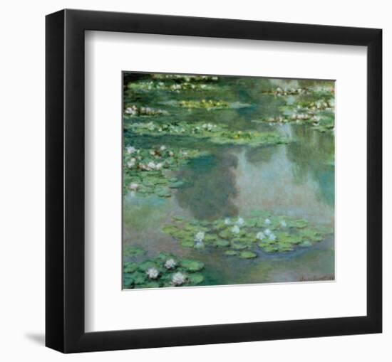 Waterlilies I 1905-Claude Monet-Framed Art Print