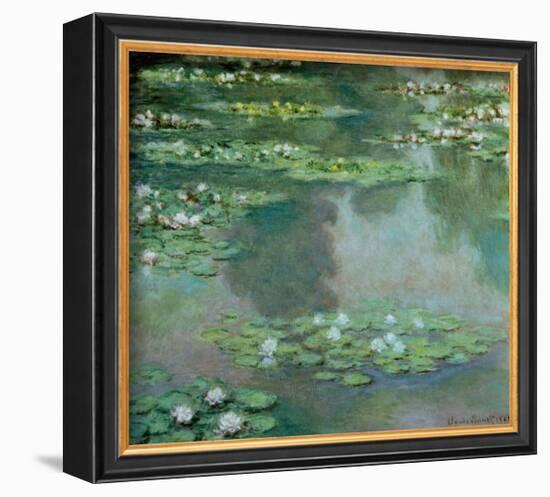 Waterlilies I 1905-Claude Monet-Framed Art Print