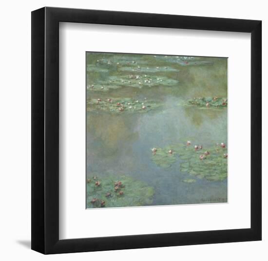 Waterlilies II 1907-Claude Monet-Framed Art Print