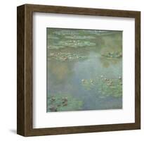 Waterlilies II 1907-Claude Monet-Framed Art Print