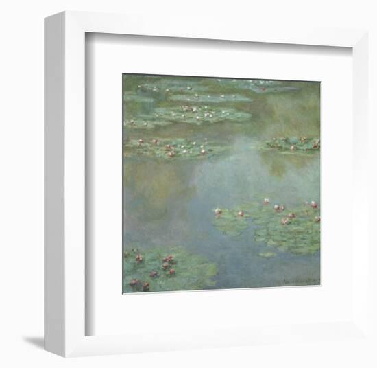 Waterlilies II 1907-Claude Monet-Framed Art Print