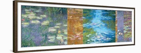 Waterlilies II-Monet Deco-Framed Art Print