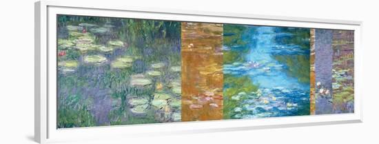 Waterlilies II-Monet Deco-Framed Art Print
