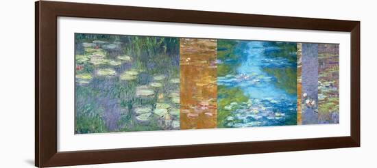 Waterlilies II-Monet Deco-Framed Art Print