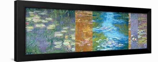 Waterlilies II-Monet Deco-Framed Art Print