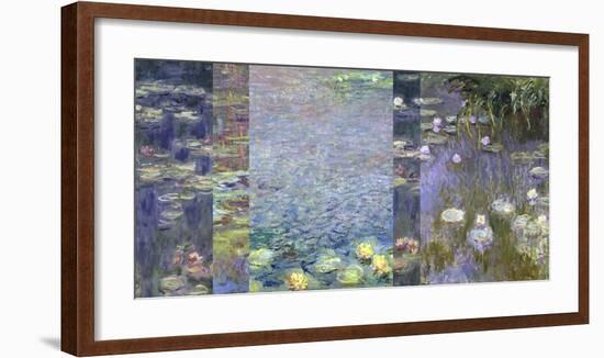 Waterlilies III-Monet Deco-Framed Art Print