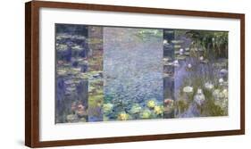 Waterlilies III-Monet Deco-Framed Art Print