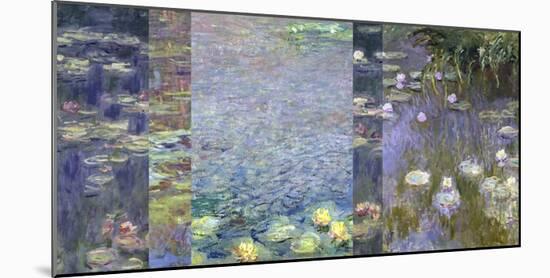 Waterlilies III-Monet Deco-Mounted Art Print