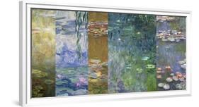 Waterlilies IV-Monet Deco-Framed Art Print