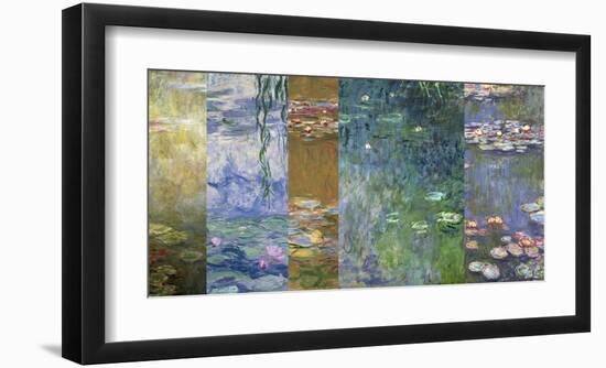 Waterlilies IV-Monet Deco-Framed Art Print